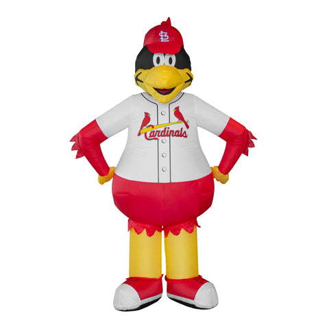 7' Air Blown Inflatable MLB St. Louis Cardinals  Fredbird Mascot