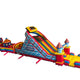 89'L Carnival Obstacle Course with Removable Pool (Free Blower)