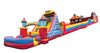 Image of 89'L Carnival Obstacle Course with Removable Pool (Free Blower)