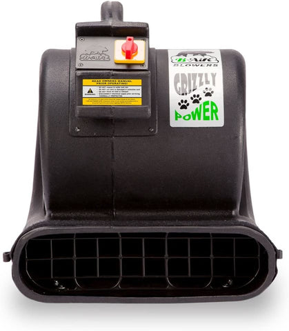B-Air Grizzly 1 HP 3 Speed Commercial Air Mover & Blower Fan, BA-GP-1-BK, Black