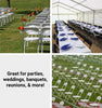 Image of Red Plastic Folding Chairs