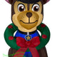 3' Gemmy Airblown Inflatable Christmas Paw Patrol Chase Police Dog w/ Christmas Wreath