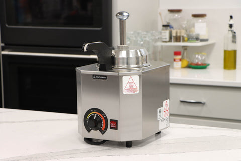 Paragon Pro Deluxe Food Pump Dispenser with Heated Spout