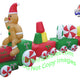 14 1/2' Air Blown Inflatable Christmas Candy Train