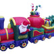 12' Air Blown Inflatable Christmas Train w/ Santa, Presents, and Christmas Tree