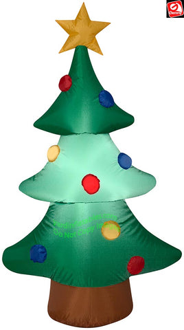 4' Gemmy Airblown Green Christmas Tree