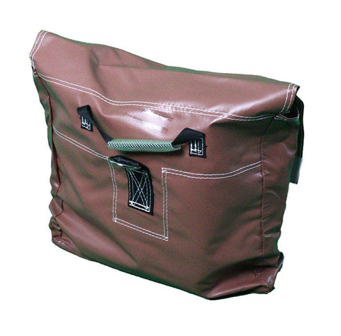 Brown Commercial Vinyl Sandbags for Inflatables, 2 Pack