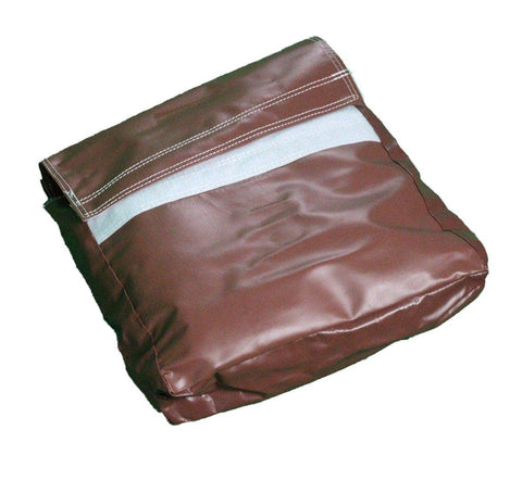 Brown Commercial Vinyl Sandbag for Inflatables, 10 Pack