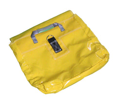Yellow Commercial Vinyl Sandbags for Inflatables, 2 Pack