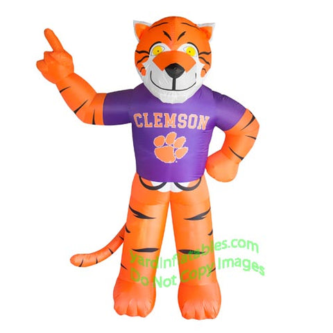 7' NCAA Inflatable Clemson Tiger Mascot