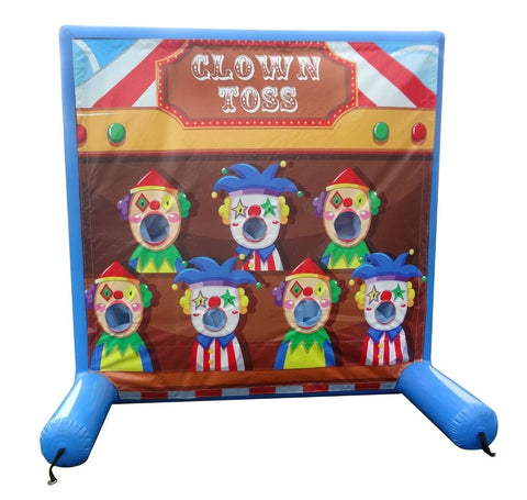Clown Toss, Sealed Air Inflatable Frame Game