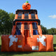 24 Foot Halloween Double Lane Inflatable Slide
