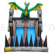 16′H Inflatable Green Marble Water Slide by Ultimate Jumpers