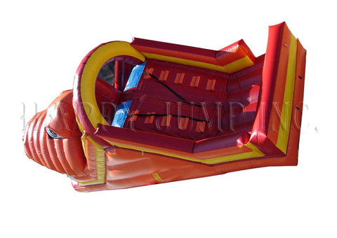 Orange Inflatable Slide for Sale
