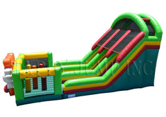 Tiger Inflatable Obstacle Slide for Sale