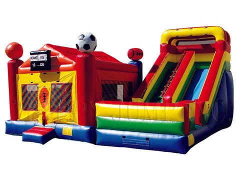 16 Foot Sports Slide Jump Combo