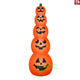 15' Gemmy Airblown Inflatable Colossal Halloween Short Circuit Jack O Lantern Pumpkin Stack