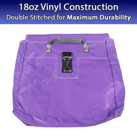 Purple Commercial Vinyl Sandbag for Inflatables, 10 Pack