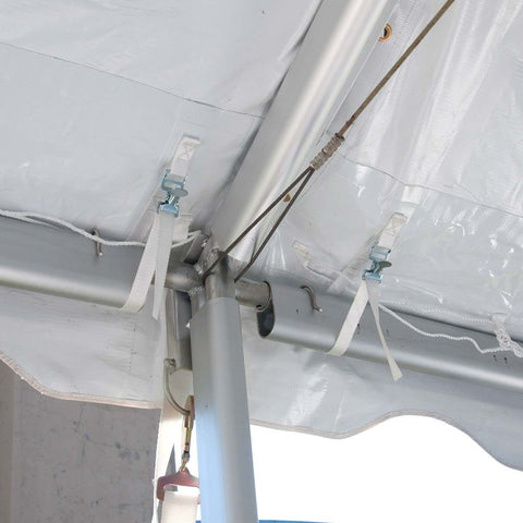 30' x 45' Premium Twin Tube West Coast Frame Party Tent - White