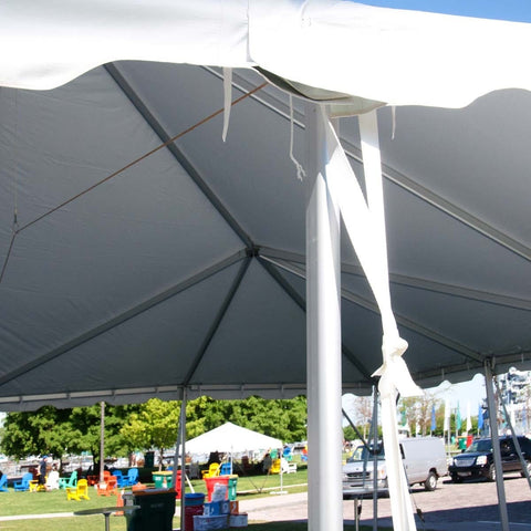 30' x 60' Premium Twin Tube West Coast Frame Party Tent - White