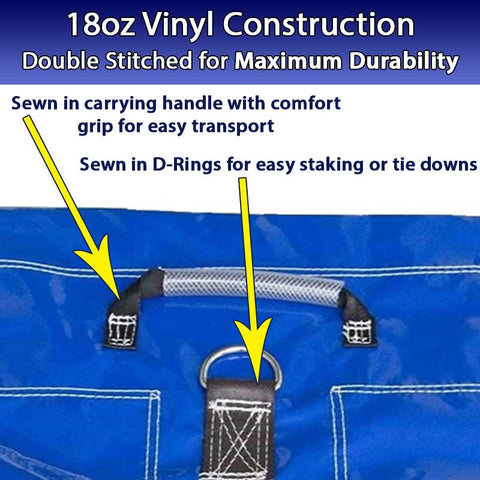 4 Pack of Blue Sand Bags