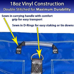 4 Pack of Blue Sand Bags