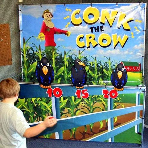 Conk the Crow Interactive Carnival Frame Game