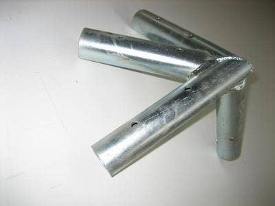 4-Way Corner Fitting for West Coast Frame Tent, Single Tube