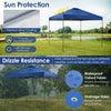 Image of Costway Canopies & Gazebos 10 x 10 Feet Foldable Outdoor Instant Pop-up Canopy with Carry Bag by Costway 10 x 10 Feet Foldable Outdoor Instant Pop-up Canopy with Carry Bag 