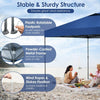 Image of Costway Canopies & Gazebos 10 x 10 Feet Foldable Outdoor Instant Pop-up Canopy with Carry Bag by Costway 10 x 10 Feet Foldable Outdoor Instant Pop-up Canopy with Carry Bag 