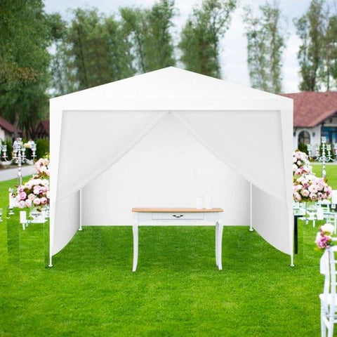 Costway Canopies & Gazebos 10 x 10 Feet Outdoor Side Walls Canopy Tent by Costway 781880222125 38210679 10 x 10 Feet Outdoor Side Walls Canopy Tent by Costway SKU# 38210679