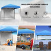 Image of Costway Canopies & Gazebos 10 x 10 Feet Pop Up Tent Slant Leg Canopy with Roll-up Side Wall by Costway 10 x 10 Feet Pop Up Tent Slant Leg Canopy w/ Roll-up Side Wall Costway