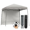 Image of Costway Canopies & Gazebos 10 x 10 Feet Pop Up Tent Slant Leg Canopy with Roll-up Side Wall by Costway 10 x 10 Feet Pop Up Tent Slant Leg Canopy w/ Roll-up Side Wall Costway