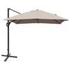 Image of Costway Canopies & Gazebos 10 x 13 Rectangular Cantilever Umbrella with 360° Rotation Function by Costway 10x13 Rectangular Cantilever Umbrella 360°Rotate Costway SKU#78512690