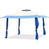 Image of Costway Canopies & Gazebos 13 x 13 Feet Pop Up Gazebo Tent with Carry Bag for Patio Garden by Costway 13 x 13 Feet Pop Up Gazebo Tent w/ Carry Bag for Patio Garden Costway 