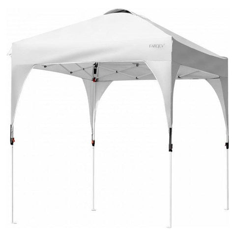 Costway Canopies & Gazebos 6.6 x 6.6 Feet Pop Up Height Adjustable Canopy Tent with Roller Bag by Costway 6.6 x 6.6 Feet Pop Up Height Adjustable Canopy Tent with Roller Bag