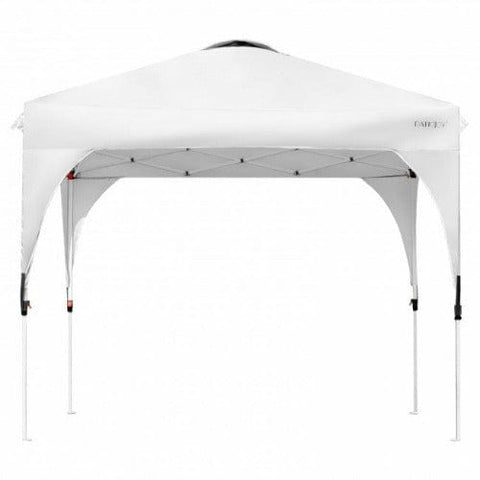 Costway Canopies & Gazebos 8 Feet x 8 Feet Outdoor Pop Up Tent Canopy Camping Sun Shelter with Roller Bag by Costway 8ft x 8ft Outdoor Pop Up Tent Canopy Camping Sun Shelter w/Roller Bag