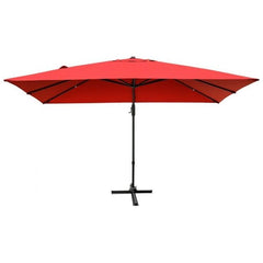 10 x 13 Rectangular Cantilever Umbrella with 360° Rotation Function by Costway