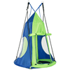 Image of Costway canopy 2-in-1 40 Inch Kids Hanging Chair Detachable Swing Tent Set by Costway 67180934