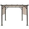 Image of Costway Canopy Tent 10' x 10' Metal Frame Patio Furniture Shelter by Costway 7461759636330 87640132 10' x 10' Metal Frame Patio Furniture Shelter by Costway SKU# 87640132