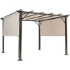 Image of Costway Canopy Tent 10' x 10' Metal Frame Patio Furniture Shelter by Costway 7461759636330 87640132 10' x 10' Metal Frame Patio Furniture Shelter by Costway SKU# 87640132