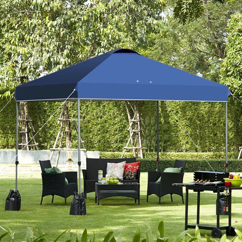 Costway Canopy Tent 10’ x 10' Outdoor Commercial Pop up Canopy Tent by Costway