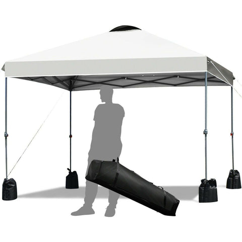 Costway Canopy Tent 10’ x 10' Outdoor Commercial Pop up Canopy Tent by Costway