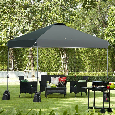 Costway Canopy Tent 10’ x 10' Outdoor Commercial Pop up Canopy Tent by Costway