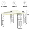 Image of Costway Canopy Tent 10' x 10' Patio Gazebo Canopy Tent Garden Shelter by Costway 6933315532529 35819760 10' x 10' Patio Gazebo Canopy Tent Garden Shelter by Costway 35819760