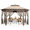 Image of Costway Canopy Tent 10’x 12’ Octagonal Patio Gazebo by Costway 10’x 12’ Octagonal Patio Gazebo by Costway SKU# 37948520