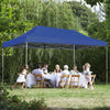 Image of Costway Canopy Tent 10'x20' Adjustable Folding Heavy Duty Sun Shelter with Carrying Bag by Costway