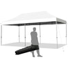 Image of Costway Canopy Tent 10'x20' Adjustable Folding Heavy Duty Sun Shelter with Carrying Bag by Costway