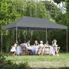 Image of Costway Canopy Tent 10'x20' Adjustable Folding Heavy Duty Sun Shelter with Carrying Bag by Costway