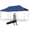 Image of Costway Canopy Tent 10'x20' Adjustable Folding Heavy Duty Sun Shelter with Carrying Bag by Costway